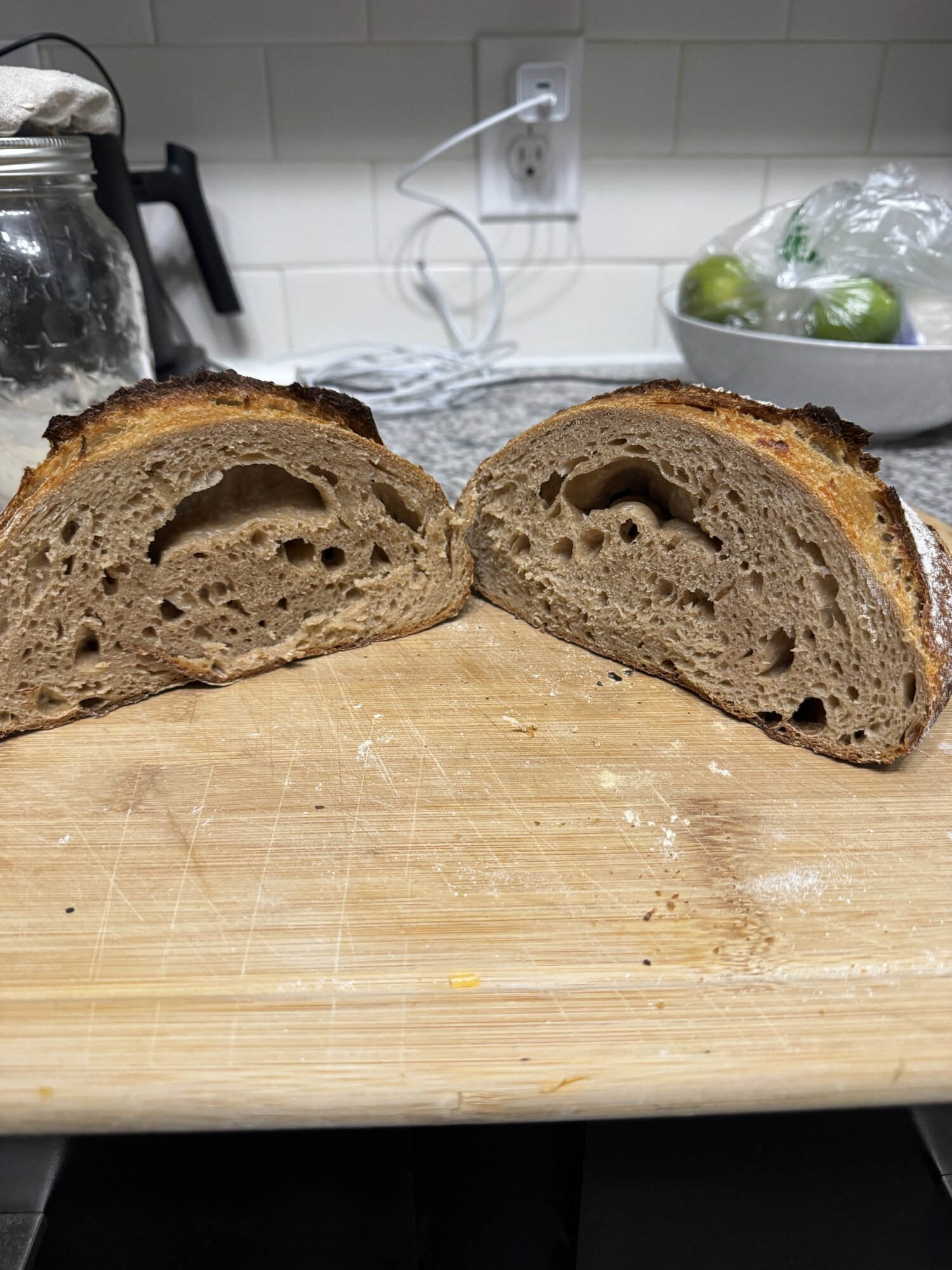 The final crumb.
