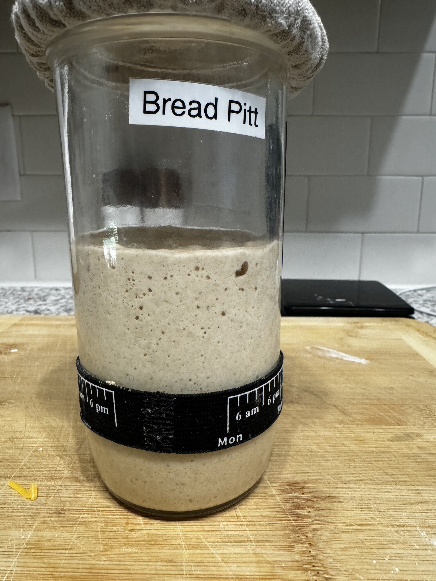 Bread Pitt at the start of Bake001.