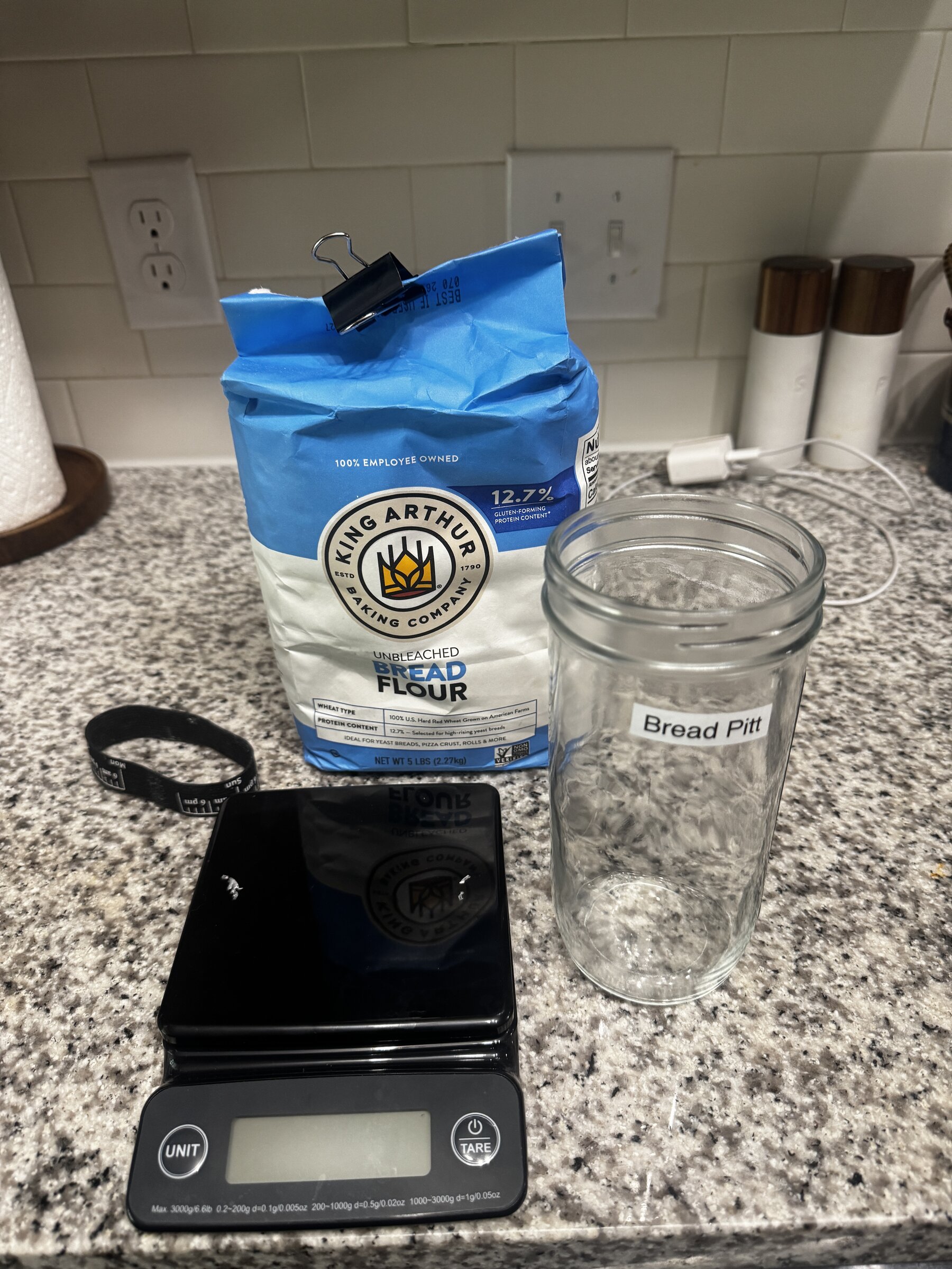 Bread Pitt Starter setup